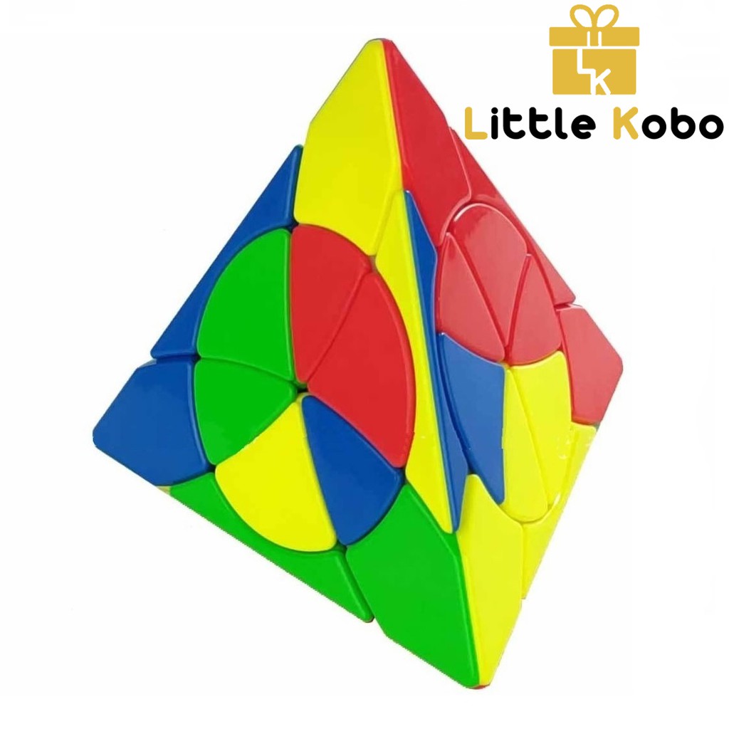 Rubik Biến Thể YJ Petal Pyraminx Yulong Rubik Biến Thể Tam Giác Pyraminx Stickerless