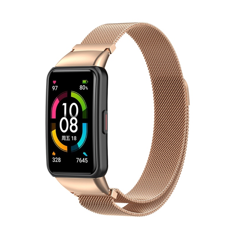Dây đeo kim loại thay thế cho đồng hồ thông minh Huawei Band6/Honor Band 6