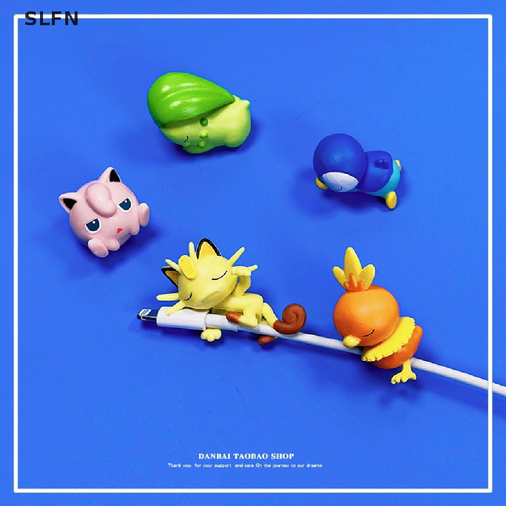 Phụ kiện bảo vệ đầu dây cáp USB hình Pokemon Pikachu
