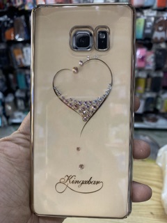 Ốp Samsung Note 7 / Note FE cứng xi viềng in hoa văn
