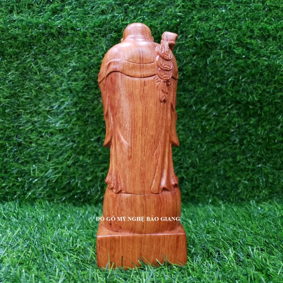 [GIA RE] Tượng phật di lặc chúc phúc gỗ hương