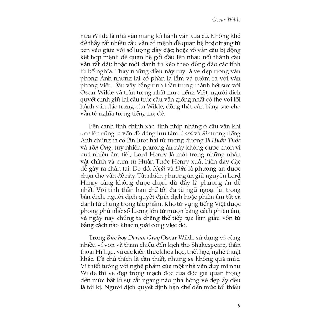 Sách- Bức Họa Dorian Gray - Oscar Wilde