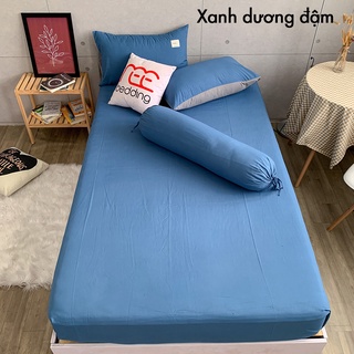 Bộ ga giường 4 món CTC33 kèm vỏ ôm Cotton TC REE Bedding đủ size nệm 1m2, 1m4, 1m6, 1m8, 2m