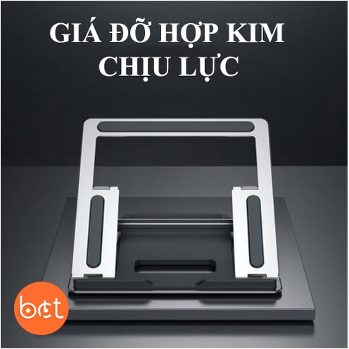 GIÁ ĐỠ TẢN NHIỆT LAPTOP HỢP KIM CHỈNH GÓC NGHIÊNG TẶNG KÈM TÚI