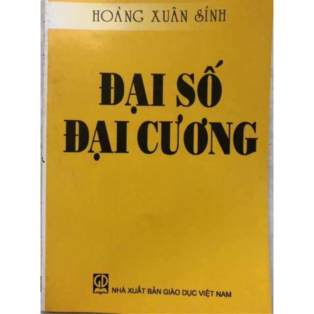 Sách - Đại số đại cương