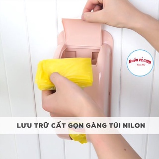 Hộp đựng túi nilong, túi rác dính tường Việt Nhật không cần khoan đục, thiết kế tinh tế hiện đại cho mọi nhà