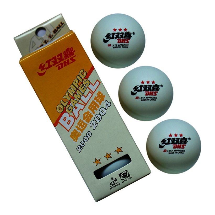 Quả bóng bàn DHS 3 sao hộp 3 quả