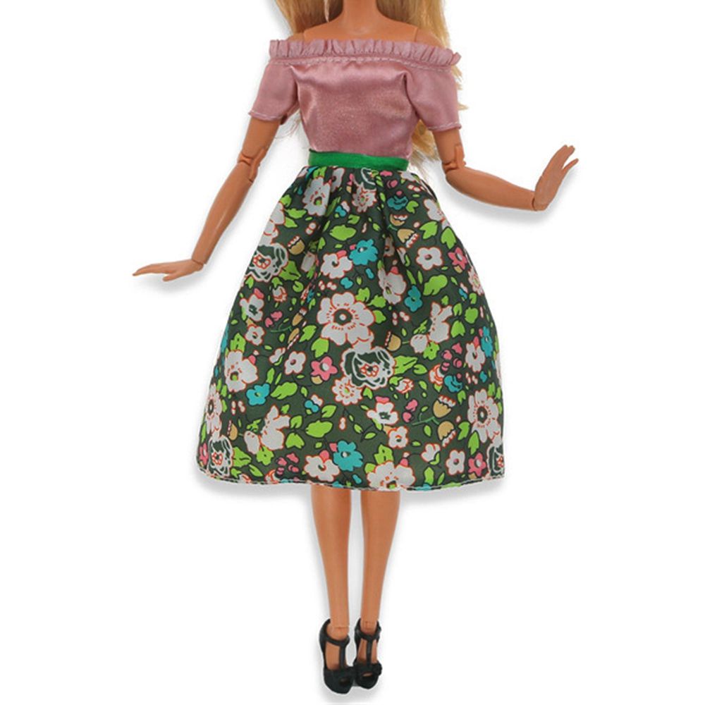 Đầm thời trang xinh xắn cho búp bê 30cm DIY