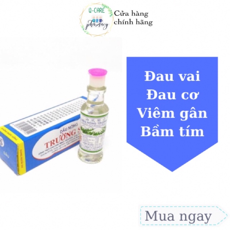 Dầu Nóng Trường sơn chai 10ml