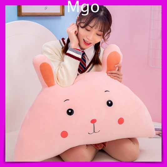 [ Mẫu Mới - Qùa Tặng Tình Yêu - Có Sẵn ] Gối ôm dài kê tựa đầu giường Hình Thú Khỉ Thỏ Sư Tử Mềm Mịn An Toàn Size 60Cm