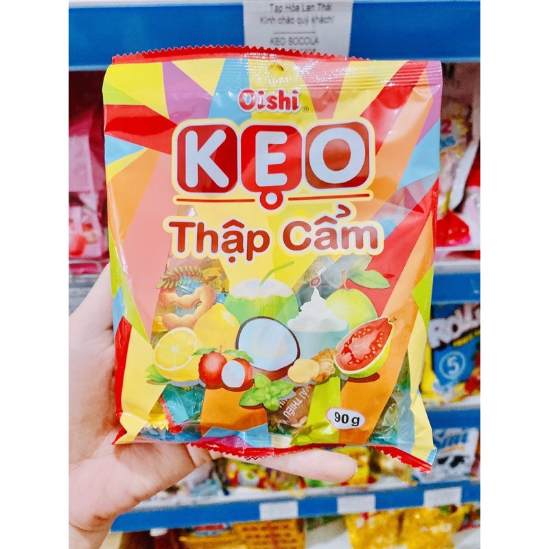 KẸO OISHI CÁC VỊ 90g