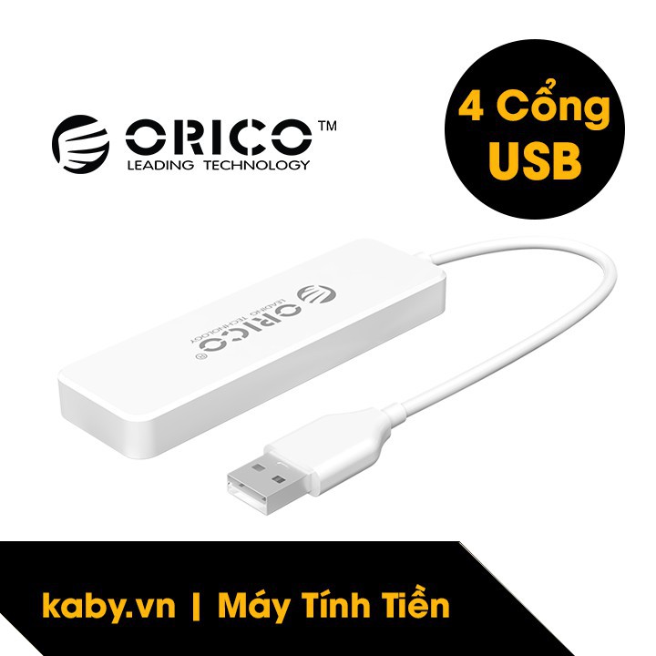 Bộ Chia USB ORICO 4 Port - Hub USB ORICO 4 Cổng FL01-BK-BP - FL01-WH-BP