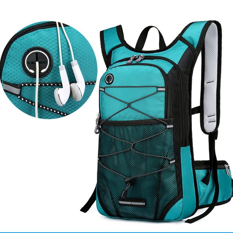 Ba Lô Leo Núi / Đi Bộ Đường Dài / Leo Núi / Đạp Xe Chất Liệu Nylon Có Túi Đựng Nước