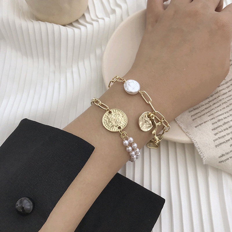 Vòng tay hợp kim dạng dây xích sang trọng | BigBuy360 - bigbuy360.vn