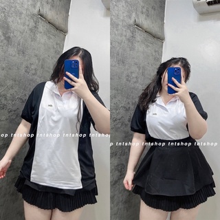 Áo thun polo nữ chất vải poly cá sấu