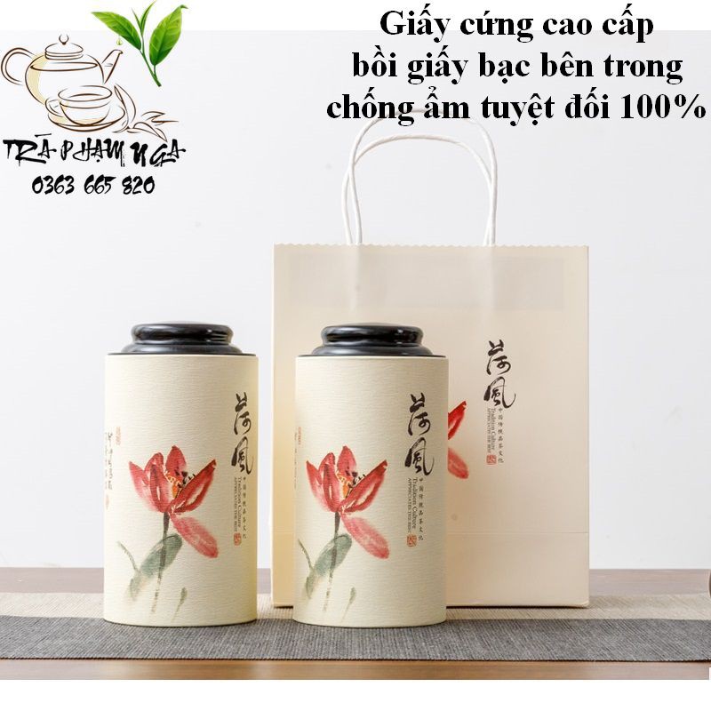 Hộp đựng trà, hũ đựng trà chống ẩm tuyệt đối 100% - Trà Thái Nguyên Phạm Nga