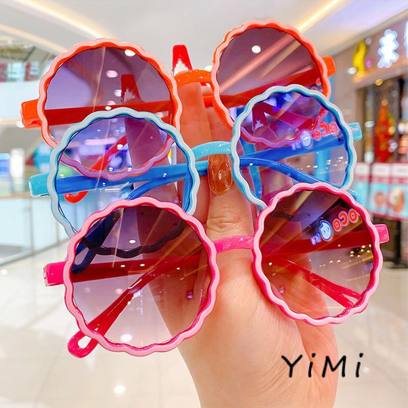 Kính râm gọng tròn thời trang sành điệu cho trẻ em