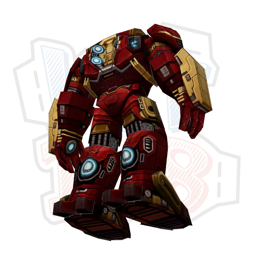 Mô hình giấy Anime Game Hulkbuster ver 2 - Avengers 2