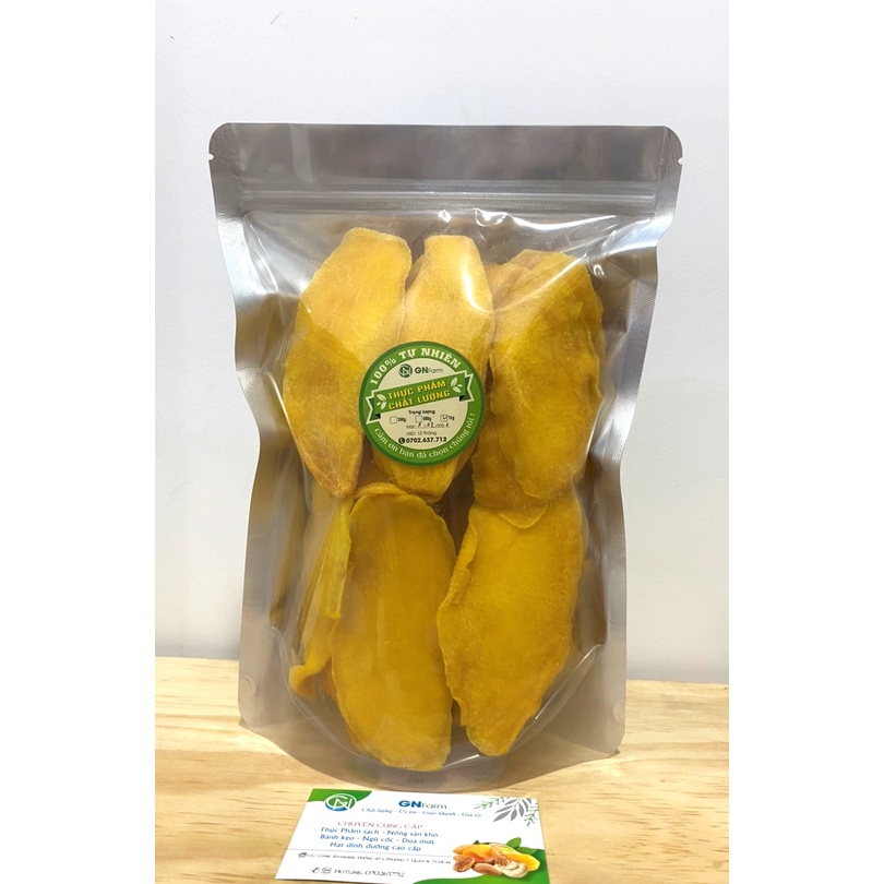 Xoài Sấy Dẻo Nguyên Miếng Siêu Ngon Mứt Xoài Nhập Khẩu Thái Lan - Túi 500g/1kg