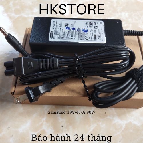 Sạc Laptop Samsung 19V-4.7A 90W Samsung R410 R50 R505 R510 R519 R522 R530 R410 R520 R700 R730 R780 Q10 Q20 Q310 Xtm