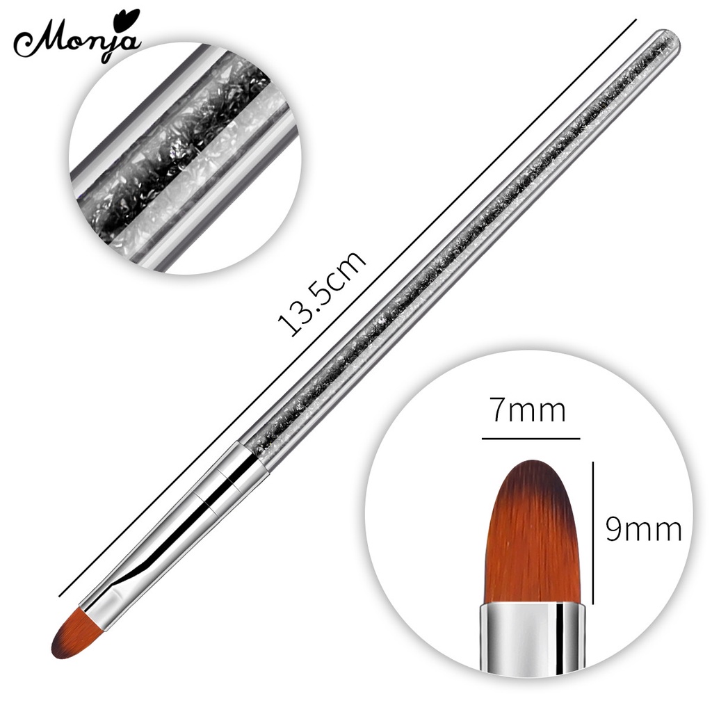 Monja Cọ Vẽ Móng Tay Nghệ Thuật