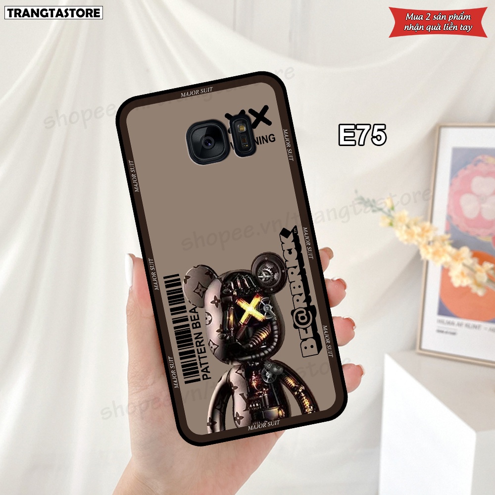 Ốp lưng Samsung S6 / S6 Edge / S7 / S7 Edge / Note 5 / Note FE  in hình gấu Bearbrick,Metal Style,Doremon siêu dễ thương