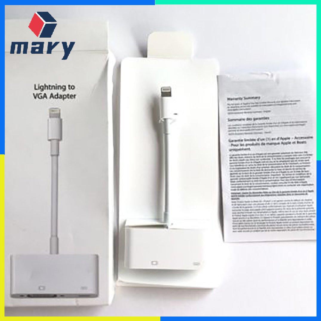 Đầu Chuyển Đổi 1080p Lightning Sang Vga Cho Iphone Ipad Md825Am / A A1439