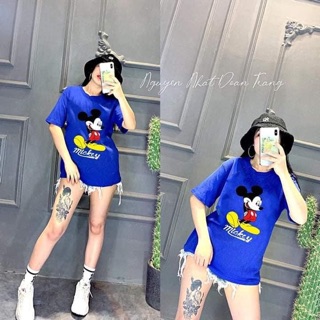 Áo thun in hình Mickey