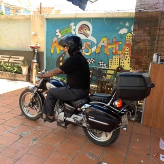 Combo baga và thùng sau givi e43n gold cho xe gz150a