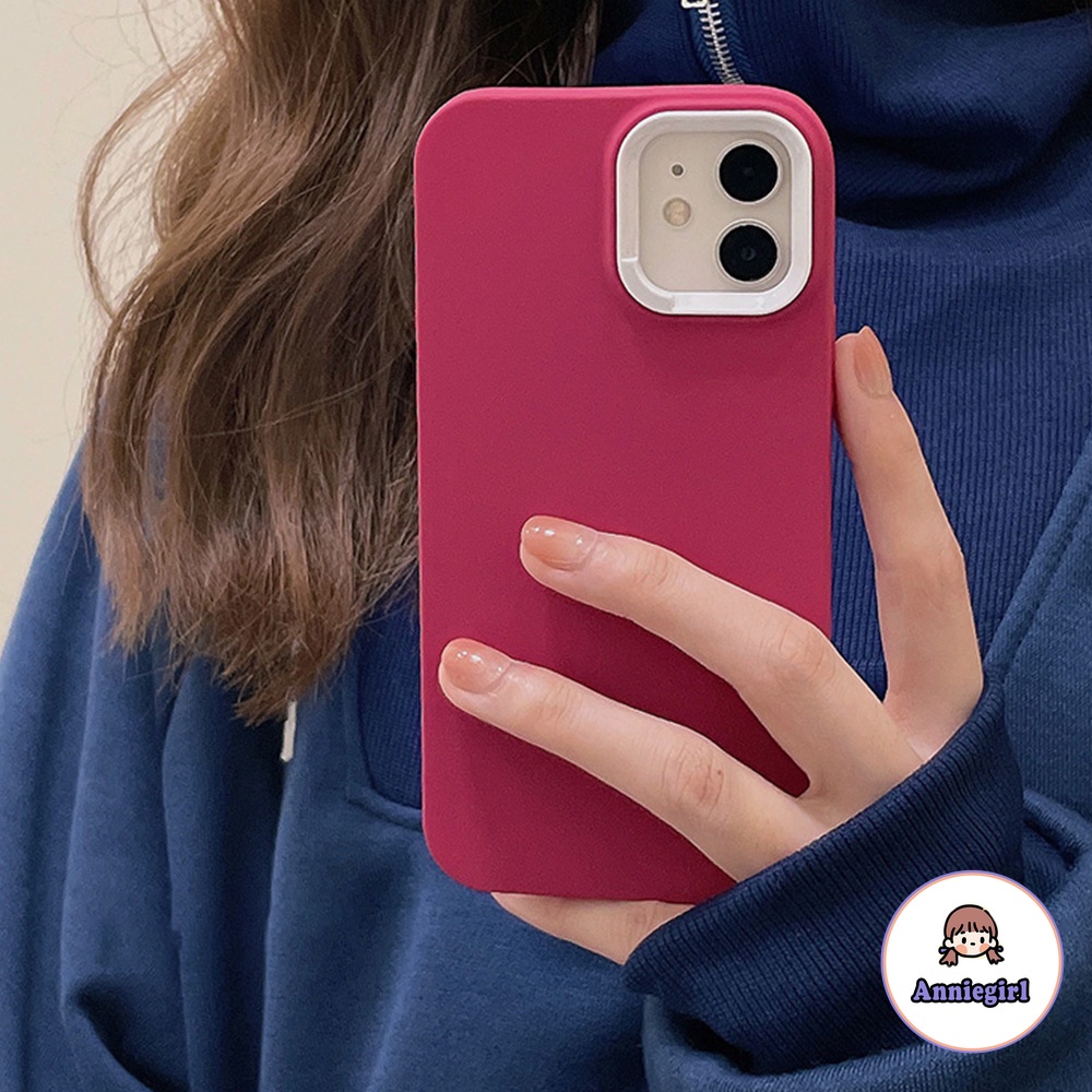 Ốp điện thoại silicon TPU mềm chống sốc màu keo macaron dành cho IPhone 13 12 11 Pro Max X XR | BigBuy360 - bigbuy360.vn
