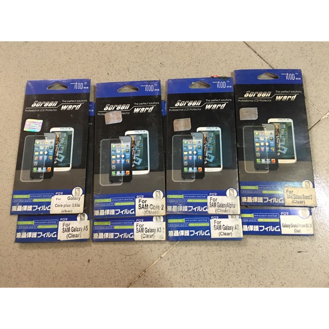 Miếng dán dẻo mặt kiếng Samsung đời cũ