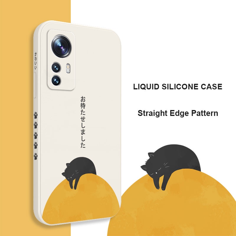 Ốp Điện Thoại Hình Mèo Sáng Tạo Cho Xiaomi Mi 12 12S 12X 11 Pro Lite Ultra 11Lite 11i