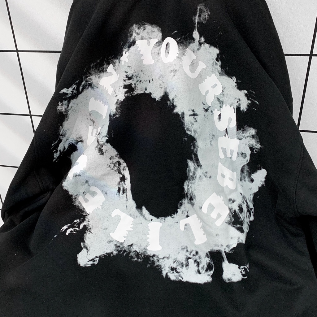 Áo Khoác Hoodie Form Rộng Unisex BELIEVE Vải Nỉ Bông ZoZo_unisex
