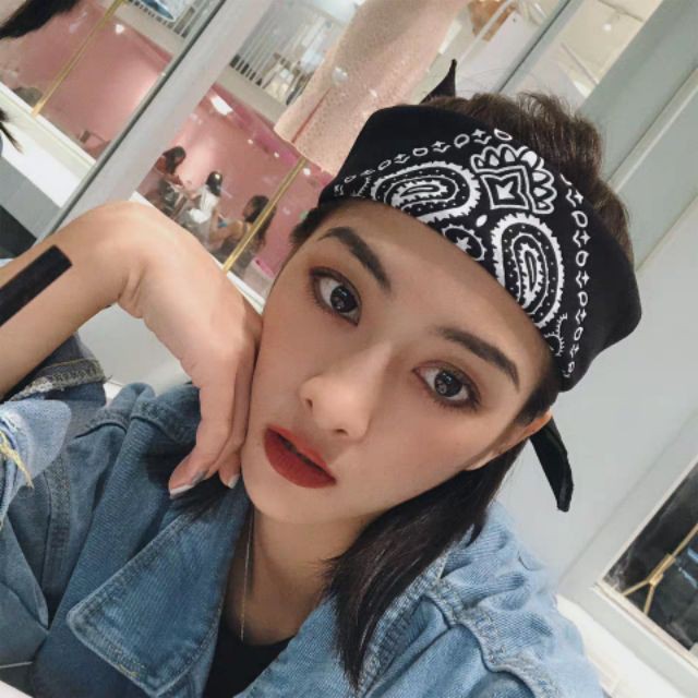 Chain Quần Kèm Khăn Bandana Streetwear - Móc Bandana Hiphop