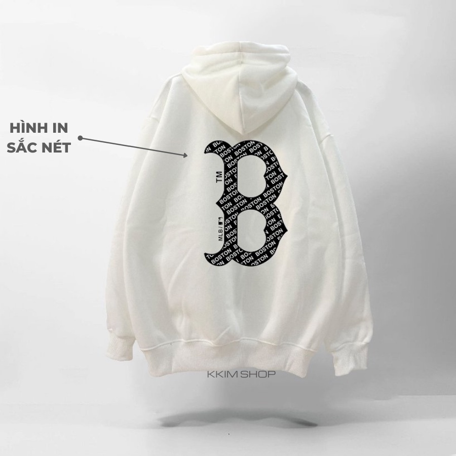 Áo Nỉ HOODIE Dây Kéo NY BOSTON form rộng oversize, Áo hoodies ZIP MLP XANH LÁ unisex nam nữ chất liệu Nỉ bông cao cấp