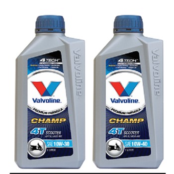 NHỚT VALVOLINE CHAMP 4T SCOOTER 10W40 DÀNH CHO XE GA