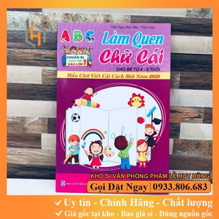 Làm quen với chữ cái cho bé 4-5 tuổi