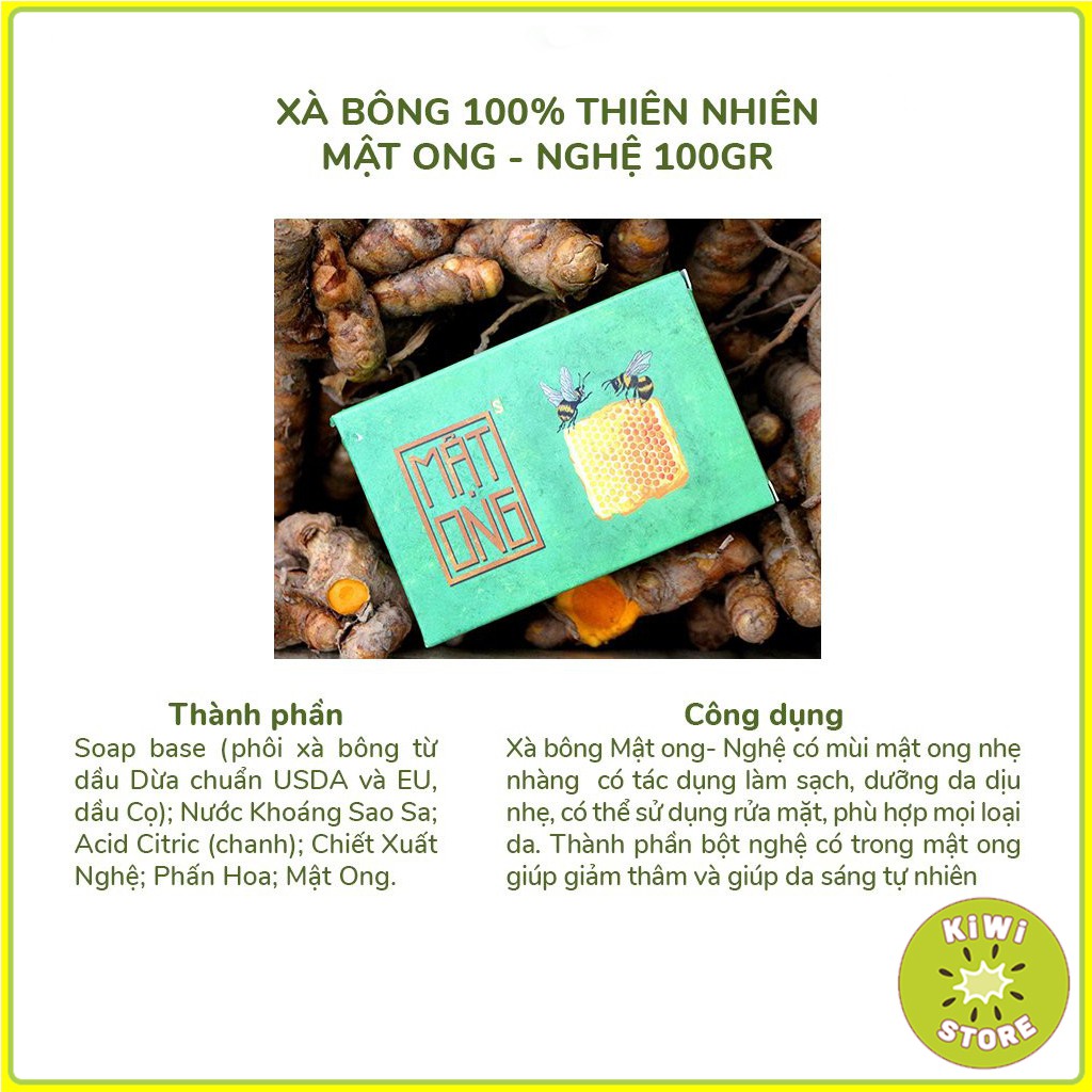 Xà bông mướp đắng mật ong giảm mụn lưng sinh dược thiên nhiên dùng rửa mặt rửa tay tắm toàn thân | BigBuy360 - bigbuy360.vn