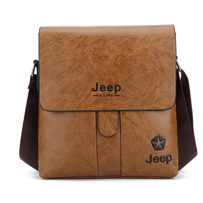 [Shop Cặp và Balo Chính Hãng ] TÚI DA JEEP 004 ĐEO CHÉO MẪU 2018 hàng chất