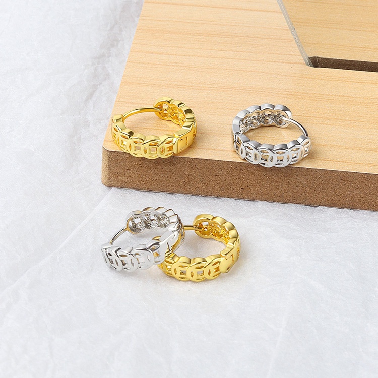 Bông tai khuyên bấm thời trang nữ - HT327