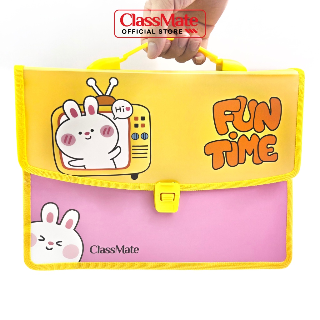 Cặp học thêm 2 ngăn FunTime CLASSMATE CL-SB601 (33x24x8.5cm)