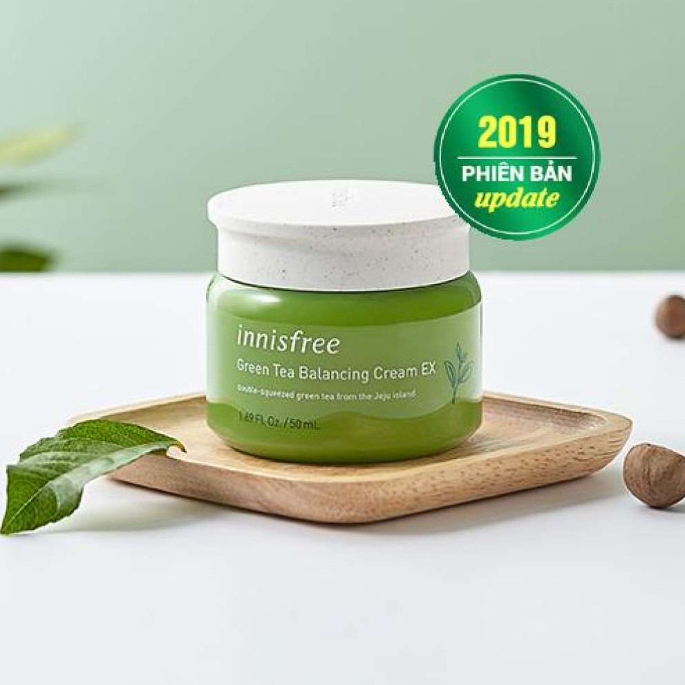 Kem dưỡng da trà xanh Innisfree banlancing cream EX mới