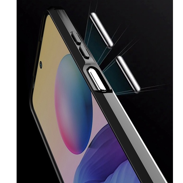Ốp lưng Xiaomi Redmi Note 10 5G ốp phay xước carbon vân kim cương chống shock cao cấp, Cường Lực Full màn 9D