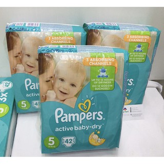 {có sẵn} bỉm dán Pamper Pampers UK size 5(42M)