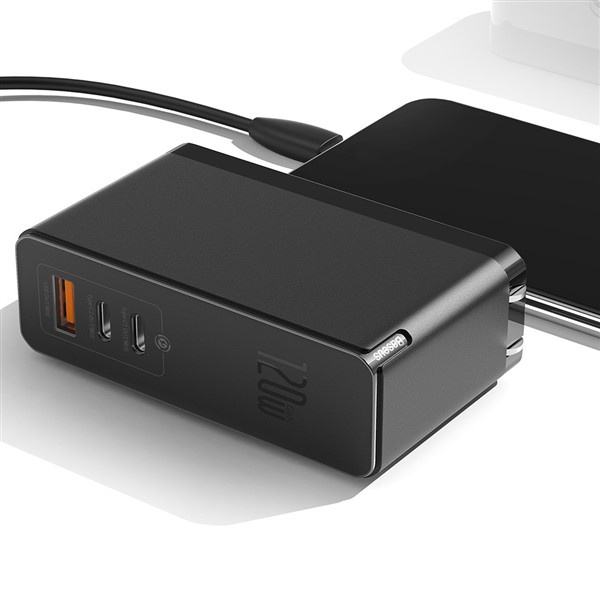 💥 Bộ sạc GAN 120w baseus sạc nhanh cho laptop tablet smartphone,máy tính bảng