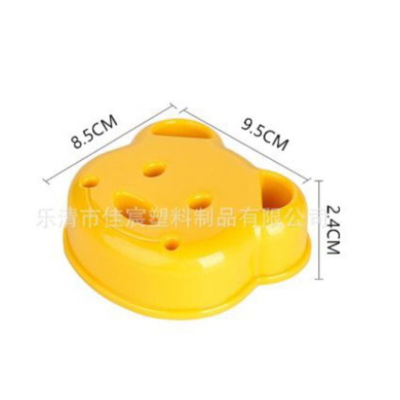 1 Khuôn Làm Bánh Mì sandwich Hình Gấu Hoạt Hình DIY