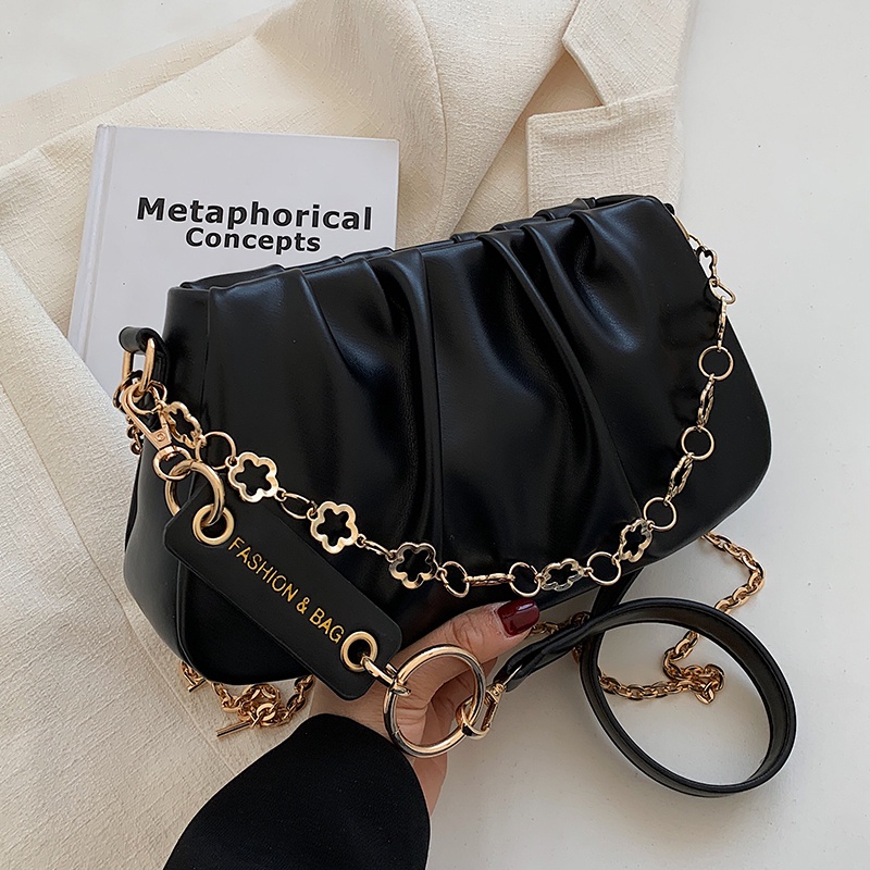 Túi xách IELGY phối dây xích phong cách cao cấp cho nữ