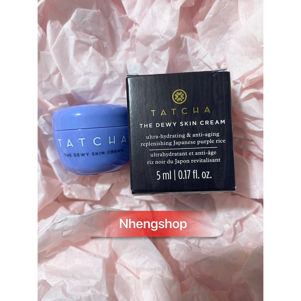 Kem dưỡng Tatcha The Dewy Skin Cream (tím)