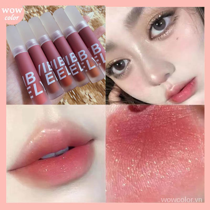 [Hàng mới về] Son môi dưỡng ầm màu sắc tự nhiên chống thấm nước xinh xắn VIBELY 2.6g