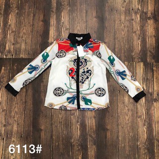 6113. ÁO SƠ MI TRƠN CÁC HÌNH
